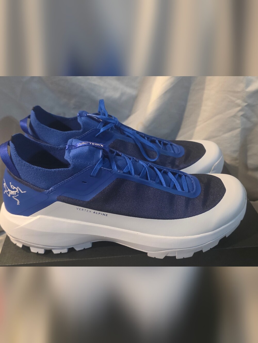 Arc'teryx Vertex Alpine Shoes Vitality Solitude Blue White Men Size 12.5 NWB